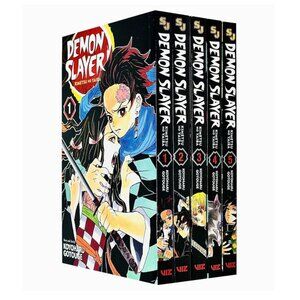 Demon Slayer Volumes 1-6, paperback